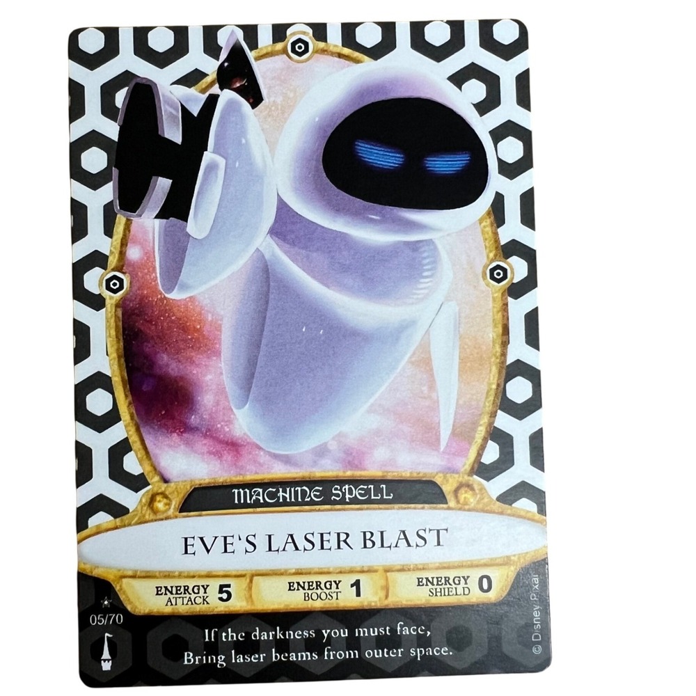 Disney Sorcerers of the Magic Kingdom Eve's Laser Blast 5/70 Trading Card